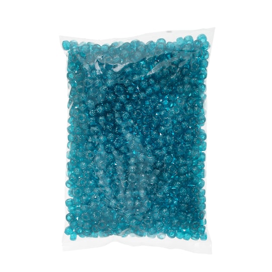 John Bead 9mm Sparkle Pony Beads, 1,000ct